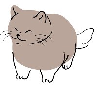 cat illustrated icon